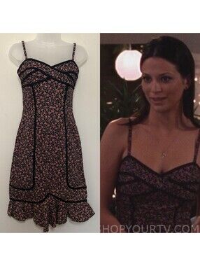 Rare Betsey Johnson Vintage Floral Y2K Dress ASO Theresa Diaz The OC Size 2